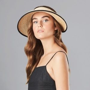 NEW Helen Kaminski Mita Visor Hat Womens